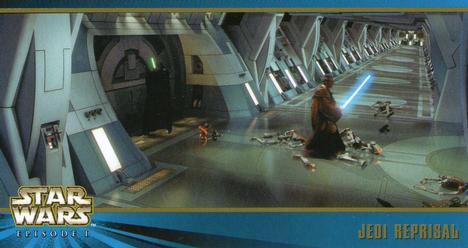 1999 Topps Widevision Star Wars: Episode I Series 2 #26 Jedi Reprisal Front