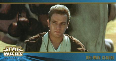 1999 Topps Widevision Star Wars: Episode I Series 2 #3 Obi-Wan Kenobi Front