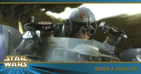 1999 Topps Widevision Star Wars: Episode I Series 2 #44 Anakin's Challenge Front