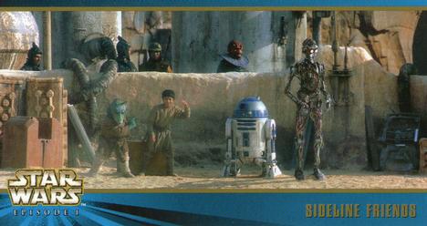 1999 Topps Widevision Star Wars: Episode I Series 2 #46 Sideline Friends Front