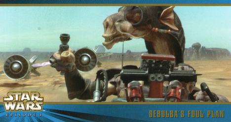 1999 Topps Widevision Star Wars: Episode I Series 2 #51 Sebulba's Foul Plan Front
