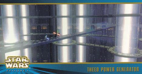 1999 Topps Widevision Star Wars: Episode I Series 2 #24 Theed Power Generator Front