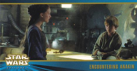1999 Topps Widevision Star Wars: Episode I Series 2 #35 Encountering Anakin Front