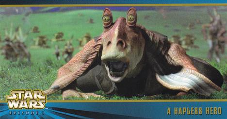 1999 Topps Widevision Star Wars: Episode I Series 2 #60 A Hapless Hero Front