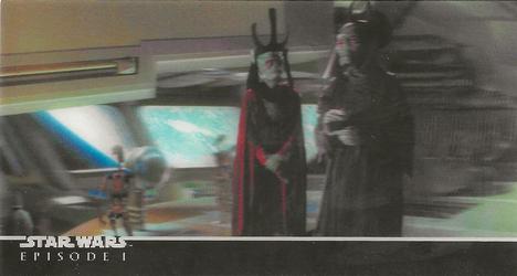 2000 Topps 3Di Star Wars: Episode I #5 Escaping the Neimoidians Front