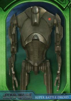 2002 Topps Star Wars: Attack of the Clones #21 Super Battle Droid Front