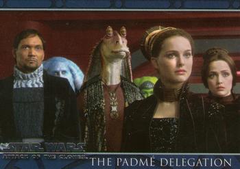 2002 Topps Star Wars: Attack of the Clones #26 The Padme Delegation Front
