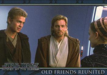 2002 Topps Star Wars: Attack of the Clones #27 Old Friends Reunited Front