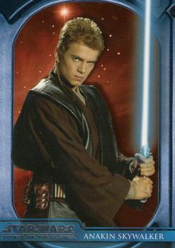 2002 Topps Star Wars: Attack of the Clones #2 Anakin Skywalker Front