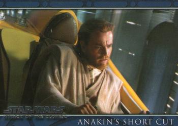 2002 Topps Star Wars: Attack of the Clones #37 Anakin's Short Cut Front