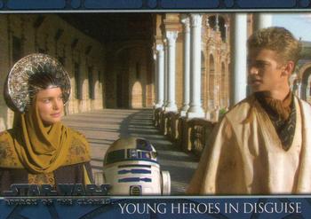 2002 Topps Star Wars: Attack of the Clones #47 Young Heroes In Disguise Front