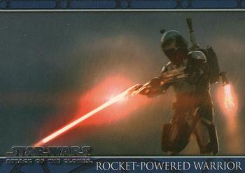 2002 Topps Star Wars: Attack of the Clones #62 Rocket-Powered Warrior Front