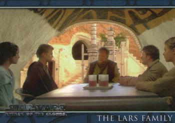 2002 Topps Star Wars: Attack of the Clones #72 The Lars Family Front