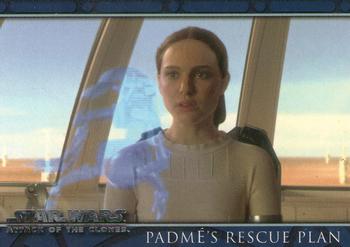 2002 Topps Star Wars: Attack of the Clones #78 Padme's Rescue Plan Front