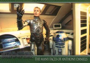 2002 Topps Star Wars: Attack of the Clones #93 The Many Faces Of Anthony Daniels Front