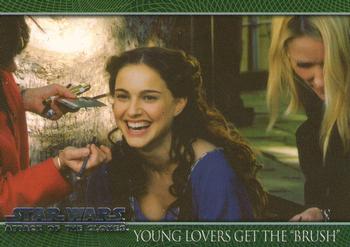 2002 Topps Star Wars: Attack of the Clones #94 Young Lovers Get The 