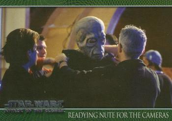 2002 Topps Star Wars: Attack of the Clones #97 Readying Nute For The Cameras Front