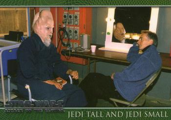 2002 Topps Star Wars: Attack of the Clones #99 Jedi Tall And Jedi Small Front