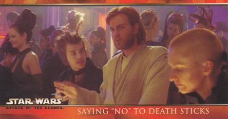 2002 Topps Star Wars: Attack of the Clones Widevision #9 Saying 