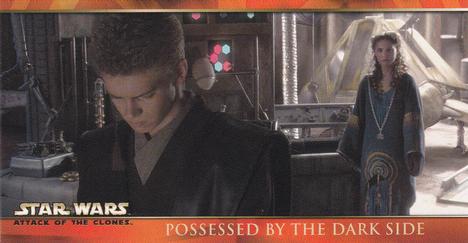 2002 Topps Star Wars: Attack of the Clones Widevision #27 Possessed By The Dark Side Front