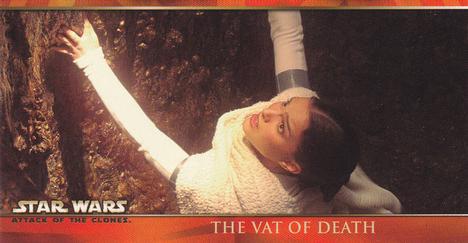 2002 Topps Star Wars: Attack of the Clones Widevision #38 The Vat Of Death Front