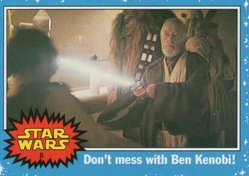 2004 Topps Heritage Star Wars #8 Don't mess with Ben Kenobi! Front