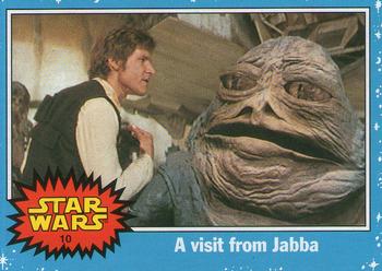 2004 Topps Heritage Star Wars #10 A visit from Jabba Front