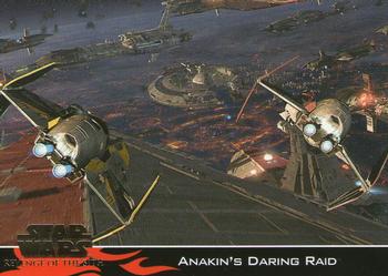 2005 Topps Star Wars Revenge of the Sith #23 Anakin's Daring Raid Front