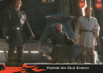 2005 Topps Star Wars Revenge of the Sith #25 Facing An Old Enemy Front