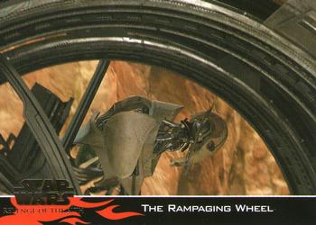 2005 Topps Star Wars Revenge of the Sith #44 The Rampaging Wheel Front