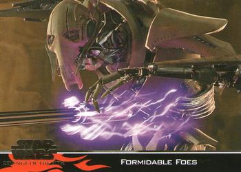 2005 Topps Star Wars Revenge of the Sith #45 Formidable Foes Front