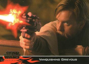 2005 Topps Star Wars Revenge of the Sith #46 Vanquishing Grievous Front