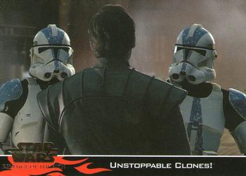 2005 Topps Star Wars Revenge of the Sith #51 Unstoppable Clones! Front