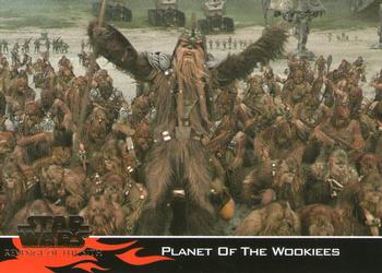 2005 Topps Star Wars Revenge of the Sith #52 Planet Of The Wookiees Front