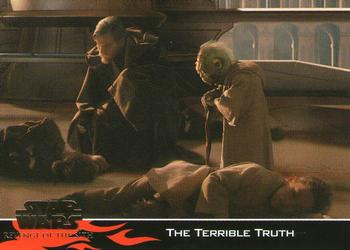 2005 Topps Star Wars Revenge of the Sith #54 The Terrible Truth Front