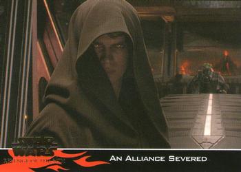 2005 Topps Star Wars Revenge of the Sith #56 An Alliance Severed Front
