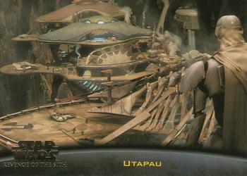 2005 Topps Star Wars Revenge of the Sith #74 Utapau Front