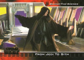 2005 Topps Star Wars Revenge of the Sith #87 From Jedi To Sith Front
