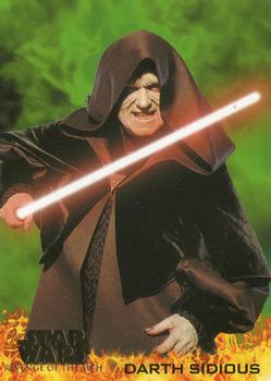 2005 Topps Star Wars Revenge of the Sith #8 Darth Sidious Front