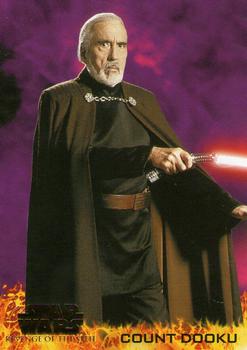 2005 Topps Star Wars Revenge of the Sith #9 Count Dooku Front