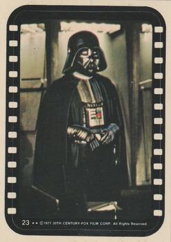 1977 Topps Star Wars - Stickers #23 David Prowse as Darth Vader Front