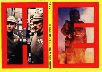 1980 Topps Star Wars: The Empire Strikes Back - Stickers #10 H E Front