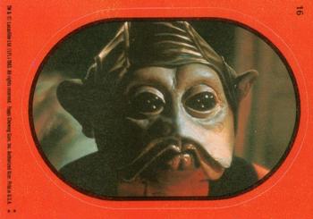 1983 Topps Star Wars: Return of the Jedi - Stickers #16 Nien Nunb Front