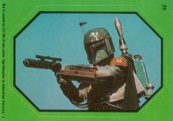 1983 Topps Star Wars: Return of the Jedi - Stickers #25 Boba Fett Front