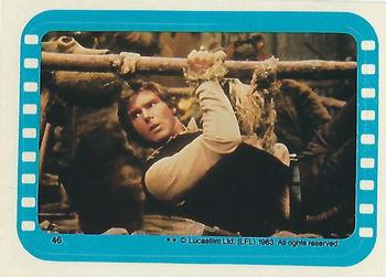 1983 Topps Star Wars: Return of the Jedi - Stickers #46 Han Solo Front