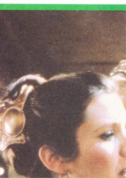 1983 Topps Star Wars: Return of the Jedi - Stickers #49 C-3PO / Leia Organa / Jabba the Hutt / Bib Fortuna Back