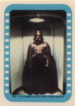 1983 Topps Star Wars: Return of the Jedi - Stickers #52 Darth Vader Front