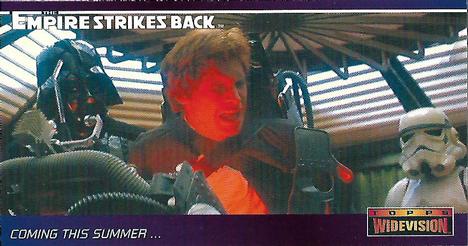 1995 Topps Widevision Star Wars: The Empire Strikes Back - Promos #P1 Vader tortures Han Solo Front