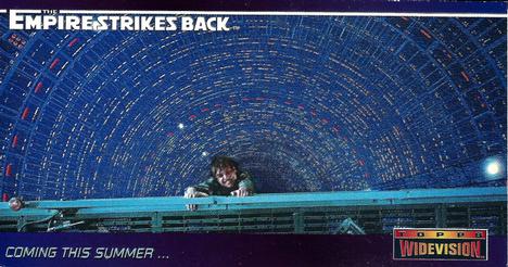 1995 Topps Widevision Star Wars: The Empire Strikes Back - Promos #P4 Luke in Cloud City Front