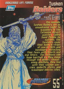 1996 Finest Star Wars - Refractors #55 Tusken Raiders Back